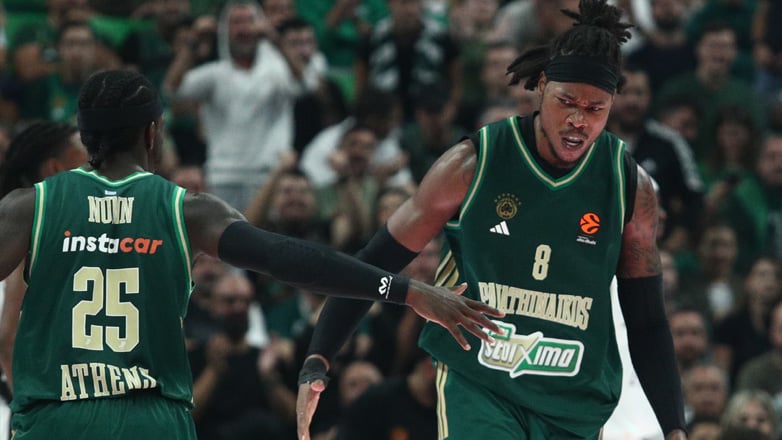 Euroleague: Tρίτη νίκη για τον Παναθηναϊκό, 91-85 τη Βιλερμπάν με κορυφαίους τους Ναν και Χολμς