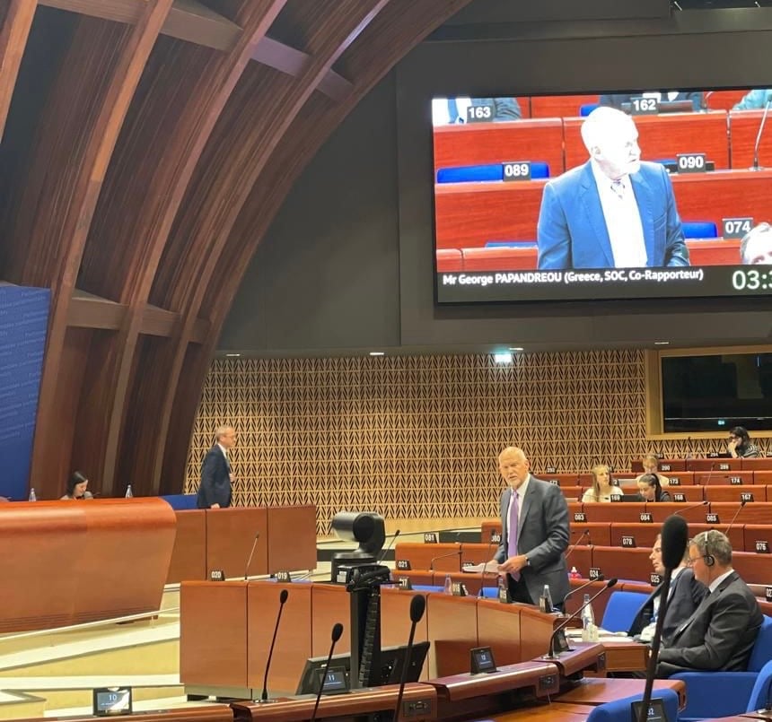Γιώργος Παπανδρέου: Υπερψηφίστηκε στο Συμβούλιο της Ευρώπης η έκθεση για την τήρηση των υποχρεώσεων της Ουγγαρίας