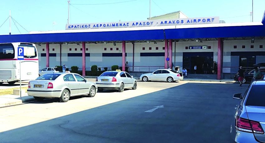 Εντυπωσιακή αύξηση της επιβατικής κίνησης στο αεροδρόμιο Αράξου - Έφθασε 21,4% σε 4 μήνες