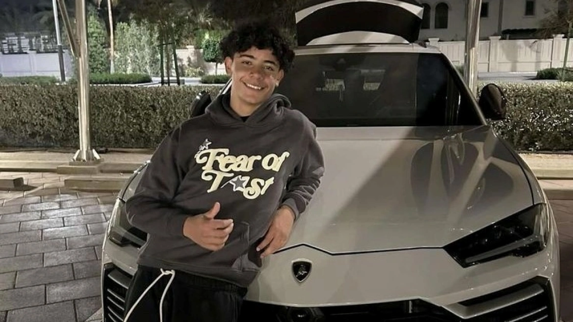 Ο Κριστιάνο Ρονάλντο Τζούνιορ έχει ήδη την πρώτη του Lamborghini... σε ηλικία μόλις 15 ετών!