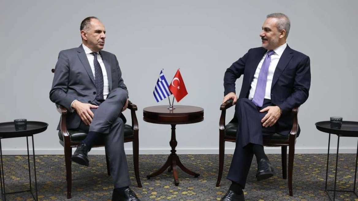 Γεραπετρίτης στη συνάντηση με Φιντάν: Η οριοθέτηση ΑΟΖ και υφαλοκρηπίδας η μόνη διαφορά μεταξύ Ελλάδας και Τουρκίας