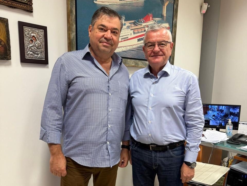 Εκλογές ΔΕΕΠ ΝΔ Αχαΐας: Ο Γιώργος Γραμματίκας με τον Αντώνη Κουνάβη