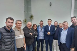 Πάτρα: Κλιμάκιο του Τομέα Εργασίας με επικεφαλής τον Παύλο Χρηστίδη (ΦΩΤΟ)