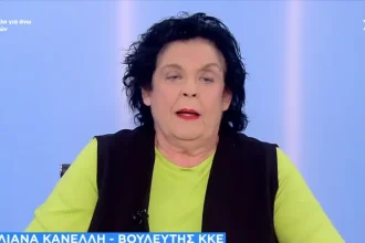 Κανέλλη για Τσίπρα: Στην ιδέα ότι θα πάθω σοκ εντιμότητας ανατριχιάζω πιο πολύ από το να μου την πέσει ο Νετανιάχου