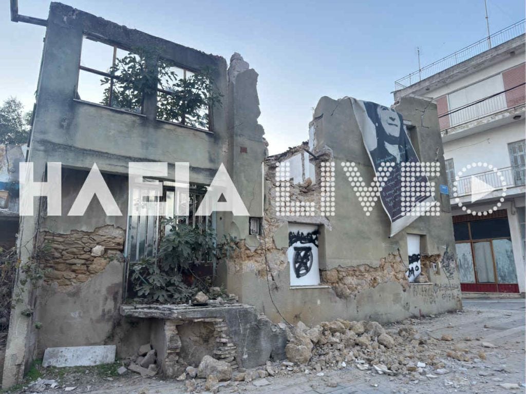 Πύργος: Κατέρρευσε κτίριο, από καθαρή τύχη δεν υπήρξαν θύματα - Απίστευτες εικόνες!