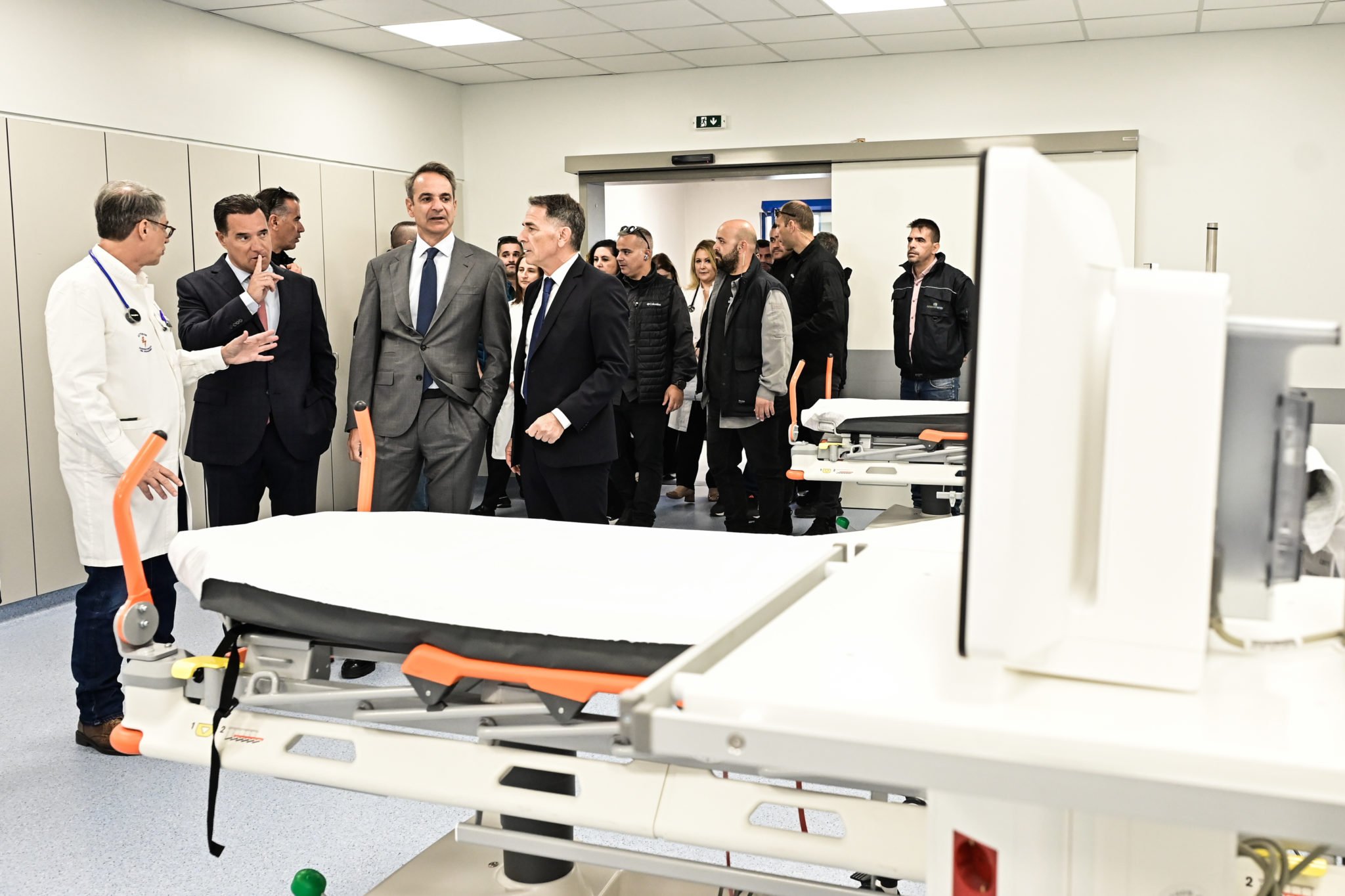 Μητσοτάκης από το «Αττικόν»: Το ΕΣΥ αλλάζει προς όφελος των ασθενών, των γιατρών και του προσωπικού