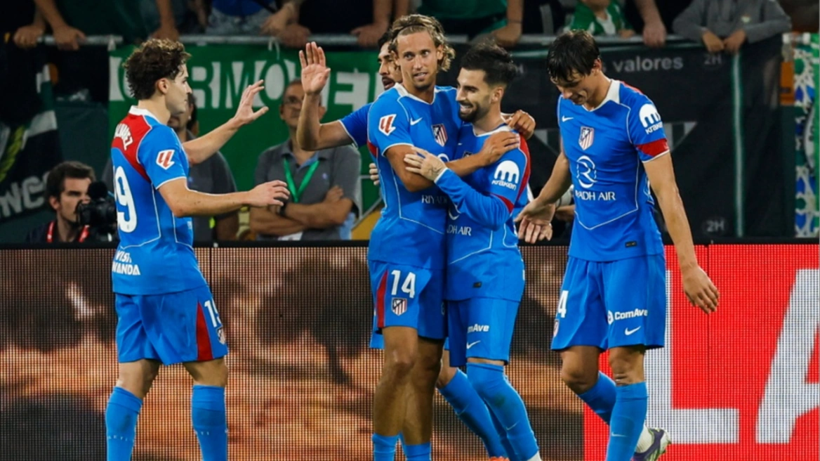 La Liga: Έβγαλε αντίδραση η Ατλέτικο, 2-0 τη Μπέτις και έπιασε τετράδα