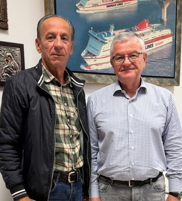 Εκλογές ΔΕΕΠ ΝΔ Αχαΐας: Ο Γιάννης Παπακωνσταντίνου με τον Αντώνη Κουνάβη