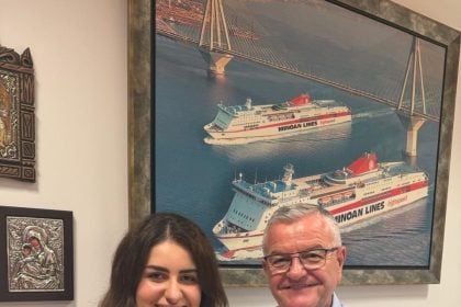 Και η Θεοδώρα Ρογδάκη με τον Αντώνη Κουνάβη