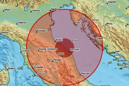 Σεισμός στην κεντρική Ιταλία 4,4 βαθμών της κλίμακας Ρίχτερ