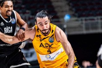 Basketball Champions League: Πρεμιέρα με «διπλό» για την ΑΕΚ, 69-53 τη Ρίγα