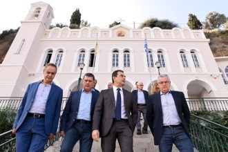 Σκρέκας από το Αίγιο: “Το όραμα που μας ενώνει είναι εκείνο μιας Ελλάδας που προχωρά μπροστά"