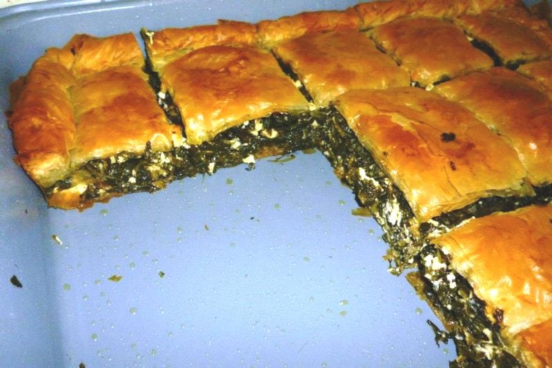 Σπανακοτυρόπιτα με φέτα