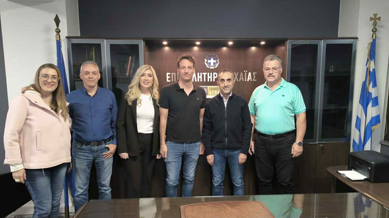 Επιμελητήριο Αχαΐας: Συνεχίζονται οι συναντήσεις με εκπροσώπους επαγγελματικών κλάδων