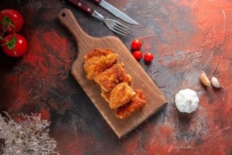  Τραγανές μπουκιές κοτόπουλου με παρμεζάνα