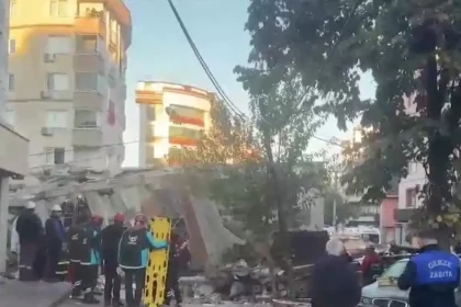 Τουρκία: Κατέρρευσε εξαώροφο κτίριο, φόβοι για πολλούς παγιδευμένους ΒΙΝΤΕΟ