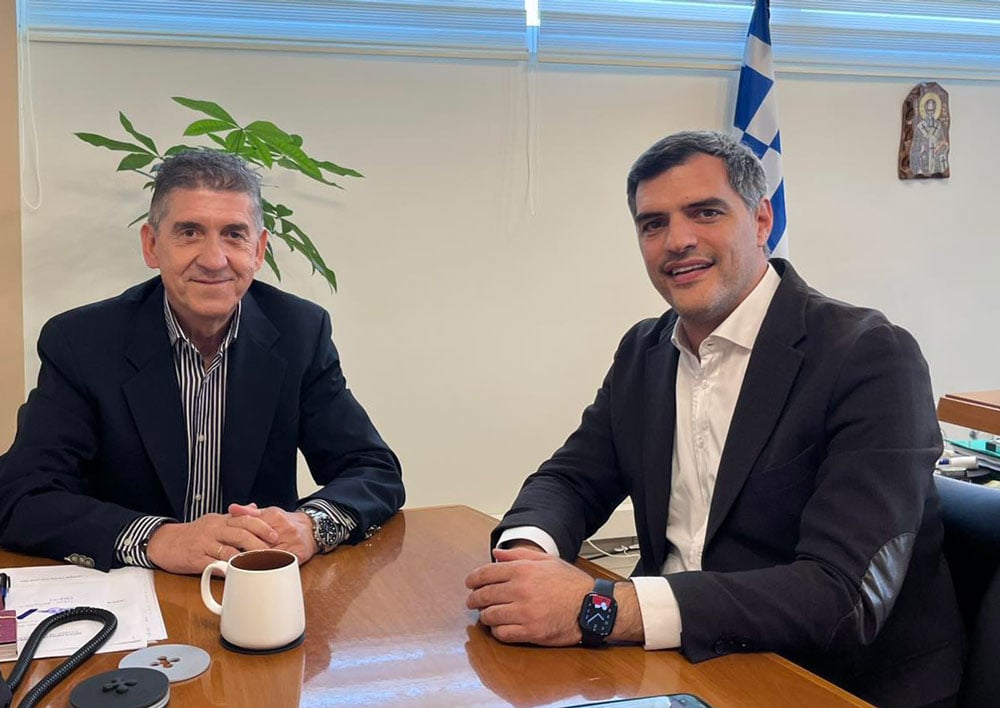 Συνάντηση του Πολιτευτή ΝΔ Αχαΐας Ανδρέα Τσώκου με τον Δήμαρχο Δυτικής Αχαΐας Γρηγόρη Αλεξόπουλο