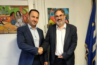 Συνάντηση Μητρόπουλου, με τους Γενικούς Γραμματείς Χωροταξίας και Περιβάλλοντος