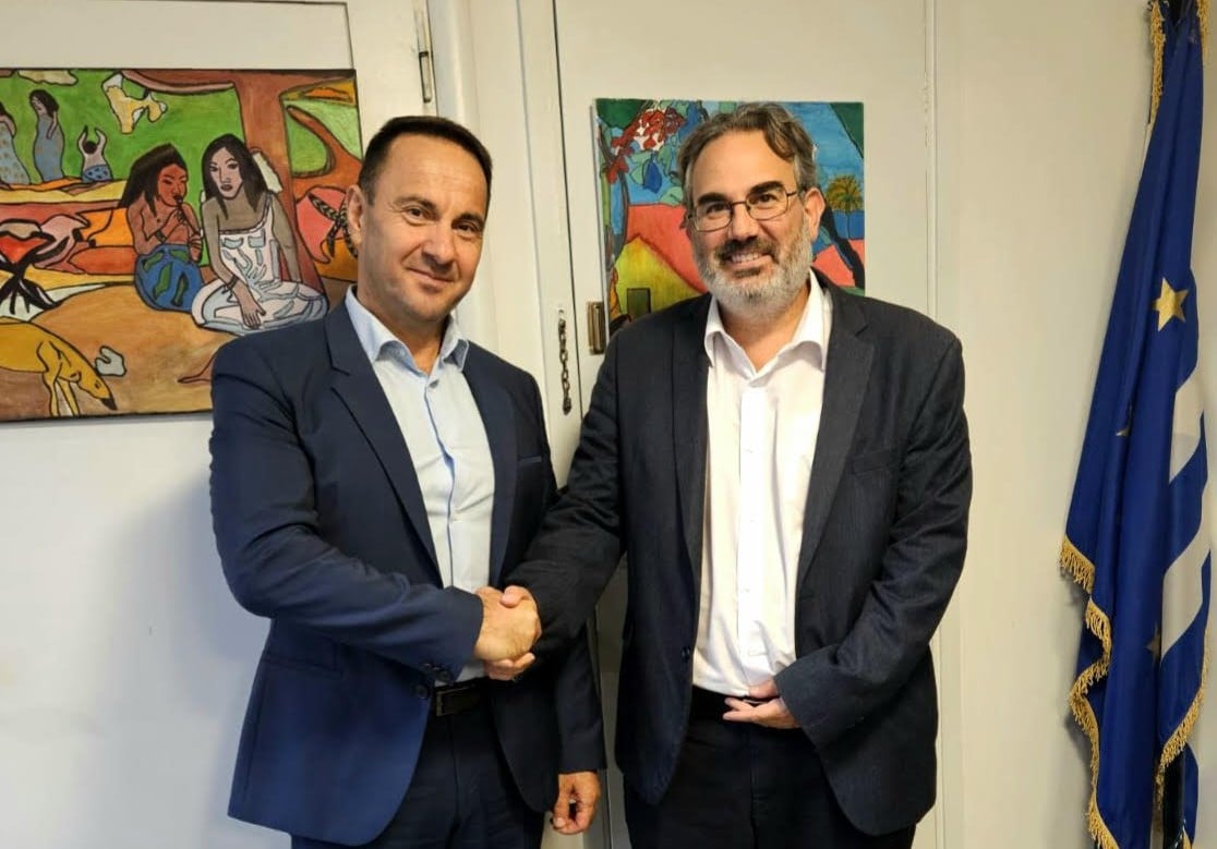 Συνάντηση Μητρόπουλου, με τους Γενικούς Γραμματείς Χωροταξίας και Περιβάλλοντος