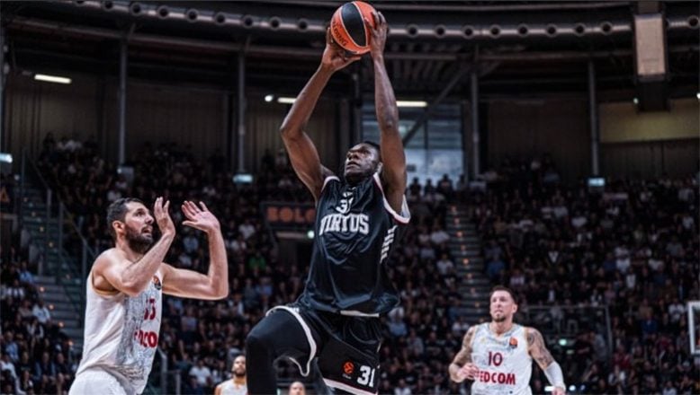 Euroleague: Ήττα της Μονακό 77-73 στη Μπολόνια