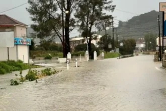"Πνίγηκε" η Ζάκυνθος: Πλημμύρες, κατολισθήσεις και πτώσεις δέντρων
