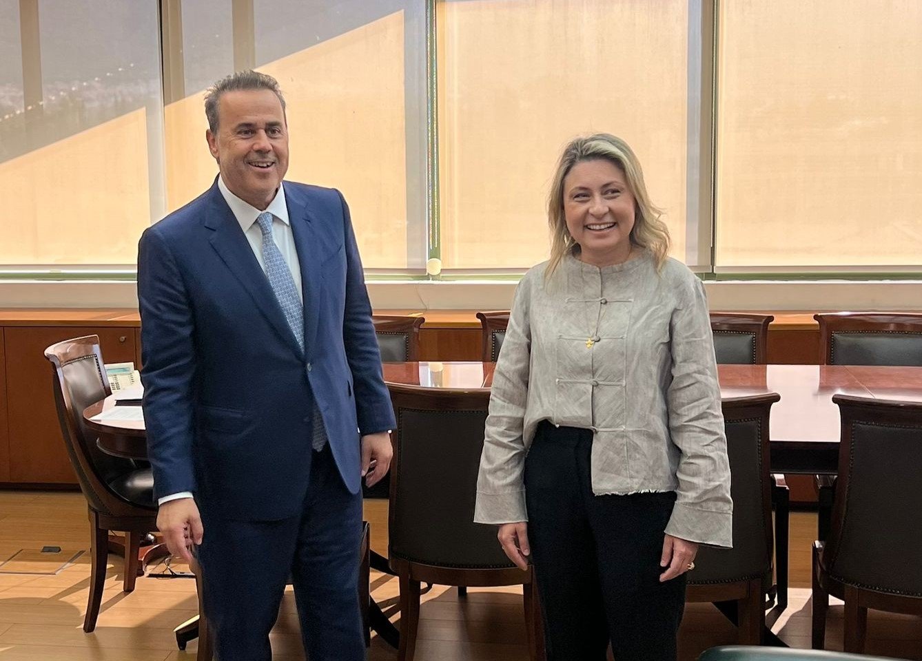 Χριστίνα Αλεξοπούλου: Στην υπογραφή της σύμβασης για τα έργα στις πυρόπληκτες περιοχές της Αχαΐας