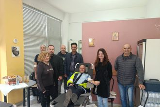 Μεγάλη ανταπόκριση στην εθελοντική αιμοδοσία της Ένωσης Αστυνομικών Υπαλλήλων Αχαΐας