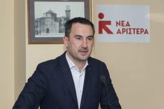 Στην Πάτρα την Τετάρτη ο Αλέξης Χαρίτσης