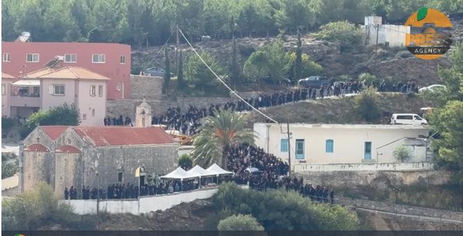 Βορίζια: Σπαραγμός στην κηδεία του 39χρονου – Δρακόντεια τα μέτρα ασφαλείας (ΦΩΤΟ)