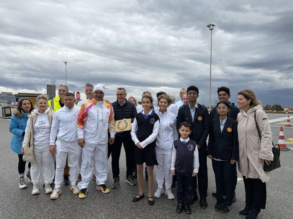 Συμμετοχή της Πολυτεκνικής Οργάνωσης Πατρών και Περιχώρων στη μεταφορά της Ολυμπιακής Φλόγας