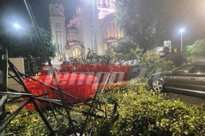 Πάτρα: Ασύλληπτες εικόνες από το πέρασμα του ανεμοστρόβιλου - Πυρετώδεις εργασίες των συνεργείων (ΦΩΤΟ - ΒΙΝΤΕΟ)