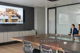 Η Υπουργός Παιδείας μίλησε ζωντανά με τους μαθητές του Σκεπαστού