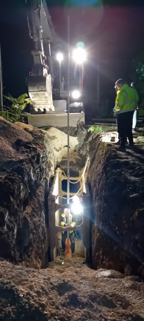 Ολοκληρώθηκε η κατασκευή του δικτύου αποχέτευσης για τη βορεινή παραλιακή περιοχή Αγ. Παντελεήμονα - Πλαζ της Πάτρας