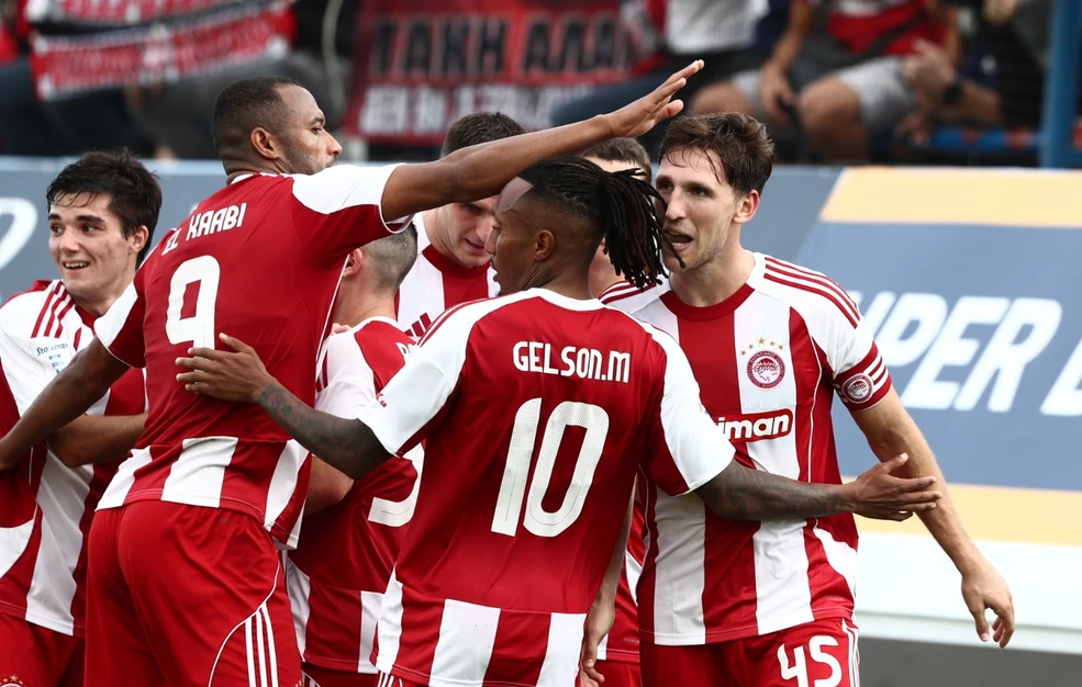 Κηφισιά – Ολυμπιακός 1-3: Διπλό για τους πρωταθλητές Ελλάδας