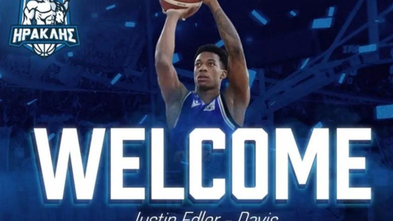 Μπάσκετ: Ο Ηρακλής ενισχύθηκε με τον Τζάστιν Έντλερ-Ντέιβις
