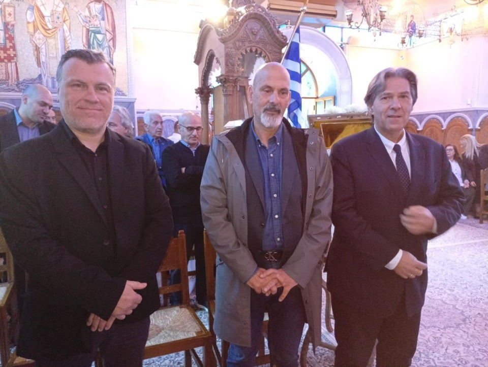 Ο Χαράλαμπος Μπονάνος στην συνάντηση της ανθρωπιάς