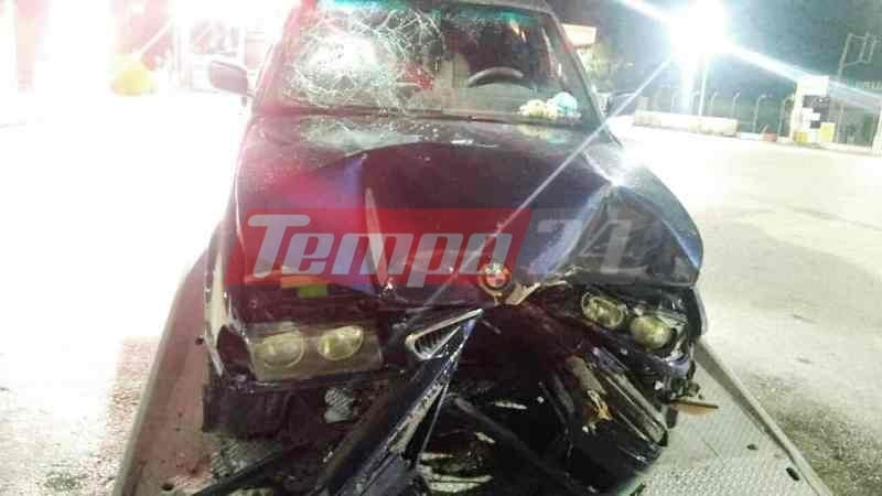 Πάτρα: Βρέθηκε στο ...γκρεμό μετά από τροχαίο - Άνοιξε η πόρτα του αυτοκινήτου από τη σφοδρή πρόσκρουση (ΦΩΤΟ)