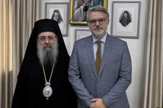 Ο νέος Διοικητής του νοσοκομείου "Αγ. Ανδρέας" συναντήθηκε με τον Μητροπολίτη Πατρών