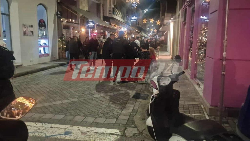 Πάτρα: Άγριο ξύλο στη Ρήγα Φεραίου - Επέμβαση της ΕΛ.ΑΣ (ΦΩΤΟ)