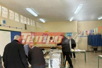 Ομαλά και με μεγάλη συμμετοχή διεξάγονται οι εσωκομματικές εκλογές της Νέας Δημοκρατίας - Ρεκόρ για την Αχαΐα 