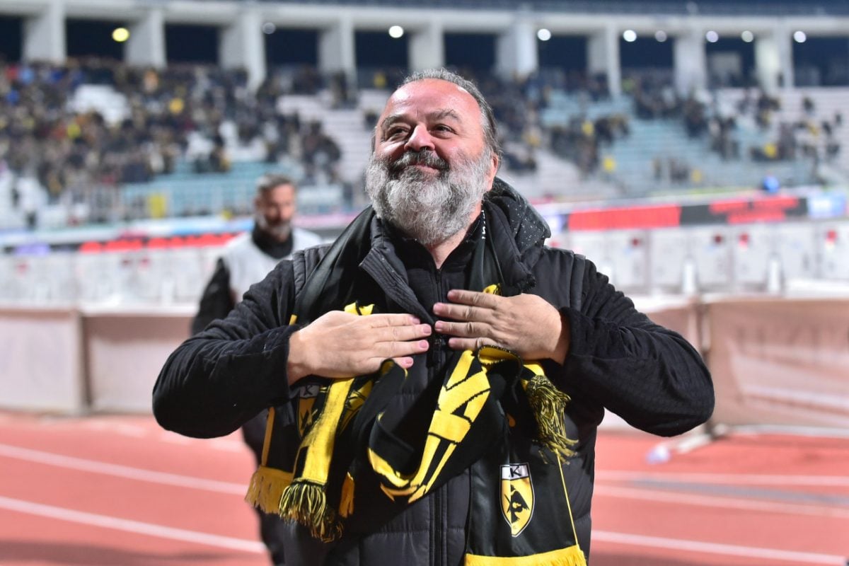 Μάριος Ηλιόπουλος και ΠΑΕ ΑΕΚ απαλλάχθηκαν από τη Super League για όσα έγιναν στο ματς με τον Παναιτωλικό