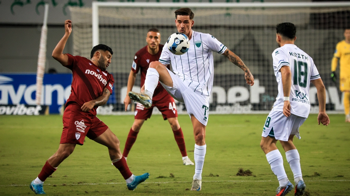 Ο Λεβαδειακός, 2-0 την ΑΕΛ στη Λάρισα