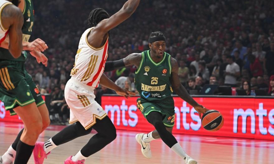 Ήττα με κάτω τα χέρια για τον Παναθηναϊκό στο Βελιγράδι από τον Ερυθρό Αστέρα!