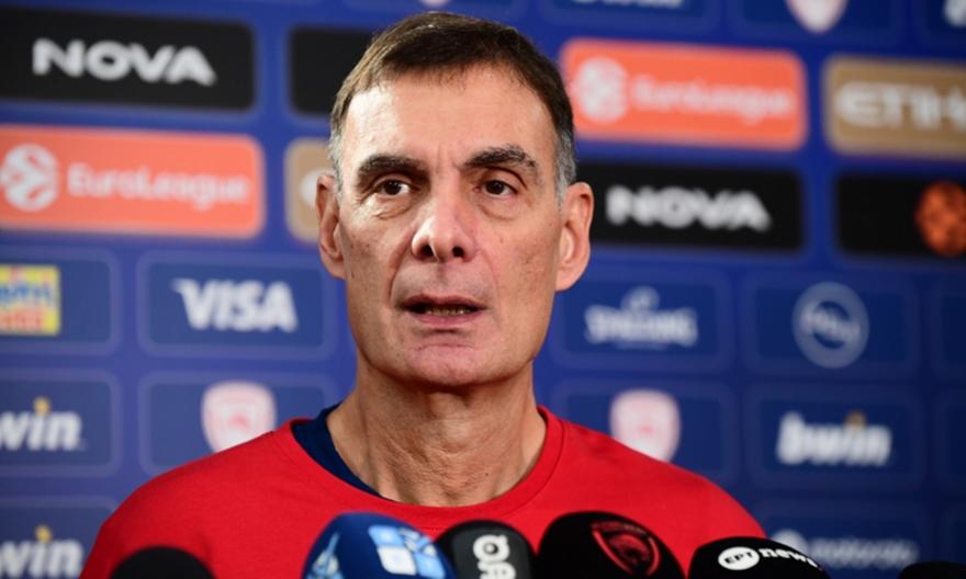 Μπαρτζώκας: «Η Παρτιζάν είναι καλή ομάδα και περιμένουμε να παίξει καλύτερα»