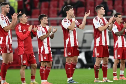 Super League 1: Στην κορυφή και στο +5 ο Ολυμπιακός - Η βαθμολογία