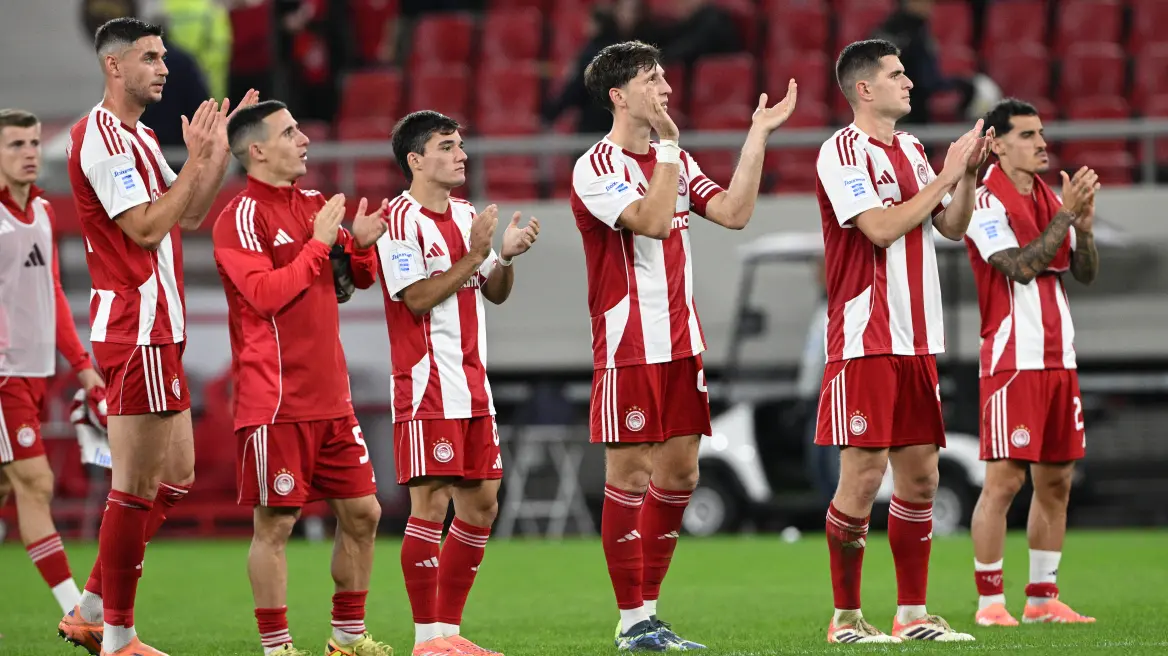 Super League 1: Στην κορυφή και στο +5 ο Ολυμπιακός - Η βαθμολογία