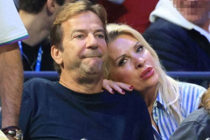 Ελένη Μενεγάκη – Ματέο Παντζόπουλος: Τρυφερές στιγμές στο ΟΑΚΑ