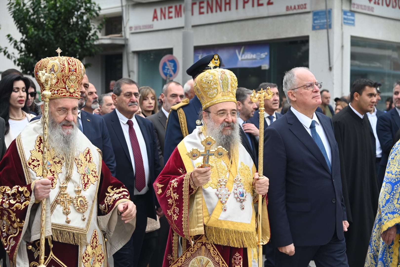 Ο Κώστας Πελετίδης παρέστη στις εορταστικές εκδηλώσεις για τον Πολιούχο Άγιο Ανδρέα