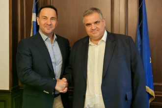 Συνάντηση του Δημάρχου Ζαχάρως με τον Υφυπουργό Εσωτερικών για τον «Ξενώνα Ζώων Συντροφιάς»