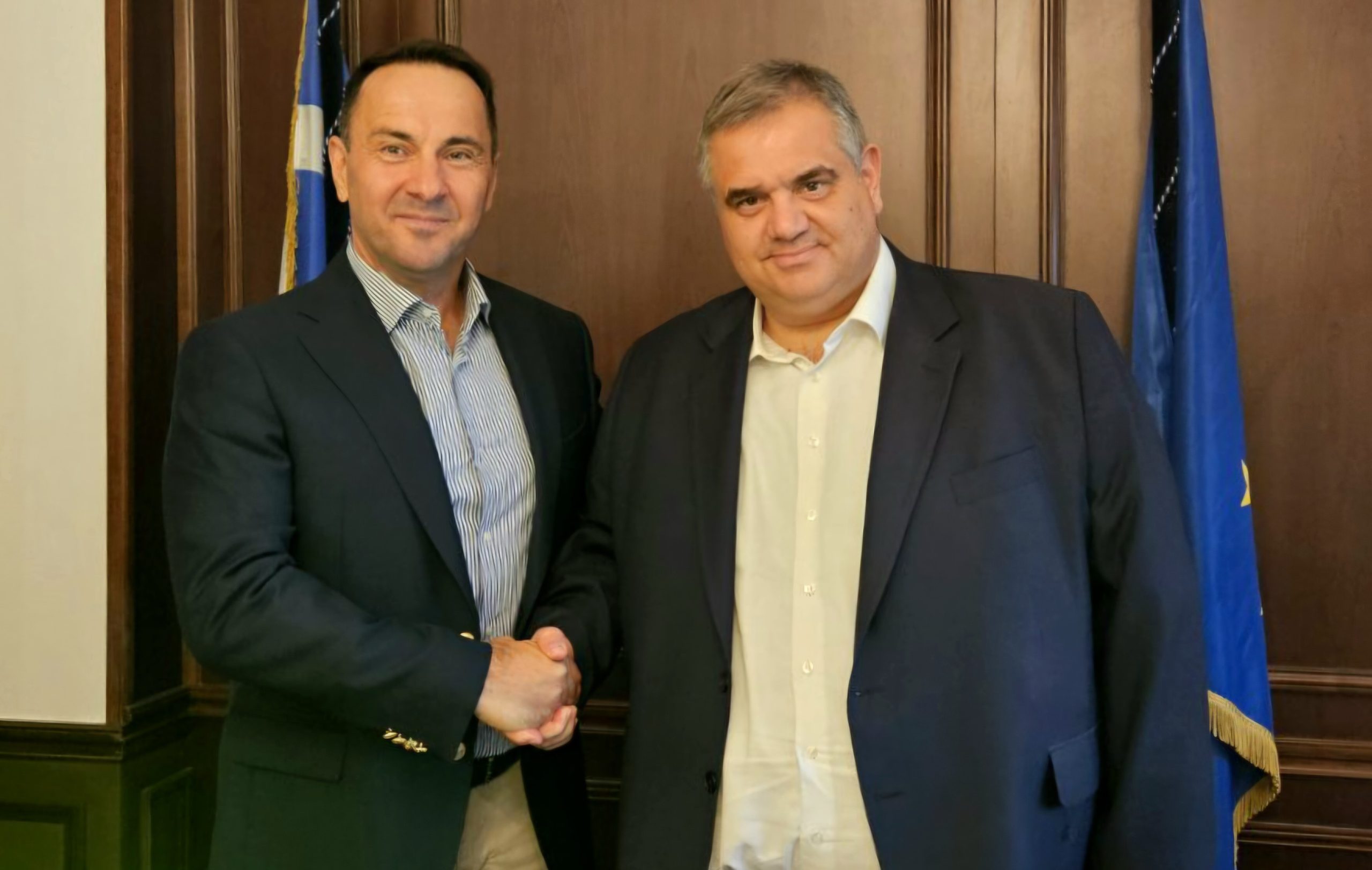 Συνάντηση του Δημάρχου Ζαχάρως με τον Υφυπουργό Εσωτερικών για τον «Ξενώνα Ζώων Συντροφιάς»